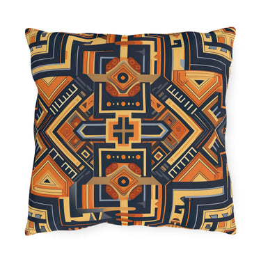 Inca Trails Outdoor Throw Pillow